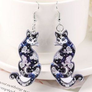 Cosmic Kitty Earrings